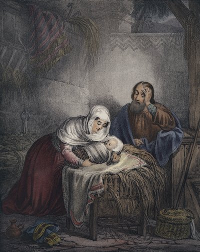 De geboorte van Christus door Siegfried Detler Bendixen